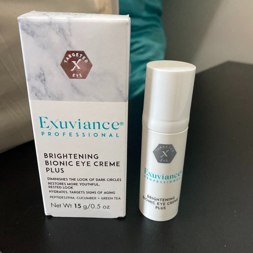 NWT Exuviance Professional Targeted Eye Brightening Bionic Eye Creme Plus